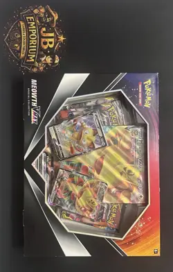 Pokemon TCG Meowth VMAX Special Collection Box Sealed Evolutions Cosmic Eclipse - Image 1