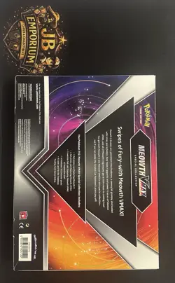 Pokemon TCG Meowth VMAX Special Collection Box Sealed Evolutions Cosmic Eclipse - Image 2