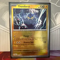 The Pokemon Company Thundurus Master Ball Pattern Holo 033/086 EN - Image 1
