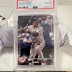 Bowman 2017 Bowman Aaron Judge #32 RC PSA 10 New York Yankees Baseball Card - Image 2