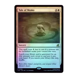 💫 Tale of Momo FOIL - TLE 86 💫 Avatar: The Last Airbender Eternal 💫 MTG NM - Image 1