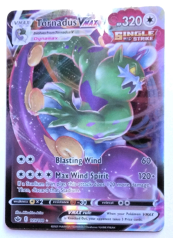 Pokemon TCG Tornadus VMAX 125/198 Chilling Reign Ultra Rare Holo 320 HP Eng - Image 1