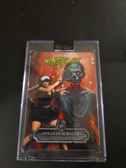 2025 Wild Card Haunted Hits Monster Hit ANNA LEIGH WATERS 1/1 Zombie - Image 2