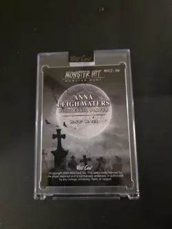 2025 Wild Card Haunted Hits Monster Hit ANNA LEIGH WATERS 1/1 Zombie - Image 3