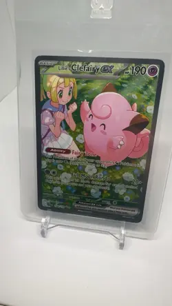 Pokemon TCG Lillie's Clefairy ex 184/159 SIR Full Art Holo Eng 190HP - Image 1