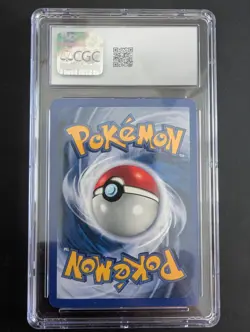 Pokemon Base Set Shadowless Rare Holo Blastoise Card 2/102 - CGC 7 - Image 3