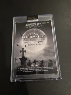 2025 Wild Card Haunted Hits Monster Hit ANNA LEIGH WATERS 1/1 Green Witch - Image 3