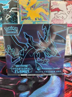 Pokemon TCG Phantasmal Flames Pokemon Center Elite Trainer Box ETB New & Sealed - Image 1