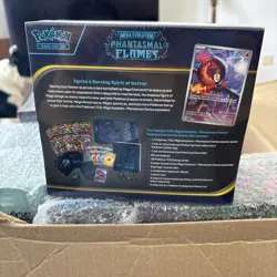 Pokemon TCG Phantasmal Flames Pokemon Centre Elite Trainer Box ETB New Sealed - Image 2