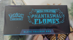 Pokemon TCG Mega Evolution Phantasmal Flames Elite Trainer Box ETB New & Sealed - Image 4