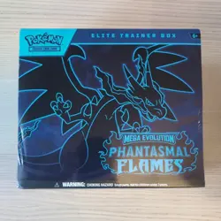 Pokemon TCG Phantasmal Flames Elite Trainer Box ETB New & Sealed - Image 1