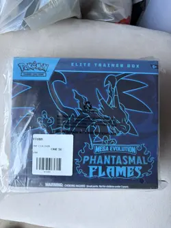 Pokemon TCG Phantasmal Flames Elite Trainer Box ETB New & Sealed - Image 1