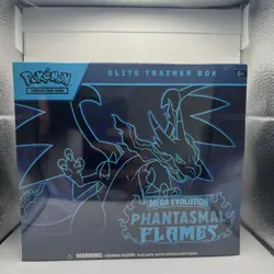 🔥 Pokemon TCG: Phantasmal Flames Elite Trainer Box (ETB) – Factory Sealed – NEW - Image 1