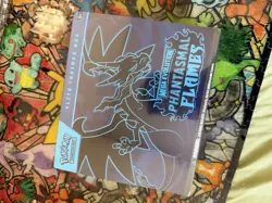 Pokemon TCG Mega Evolution Phantasmal Flames Elite Trainer Box ETB New & Sealed - Image 1