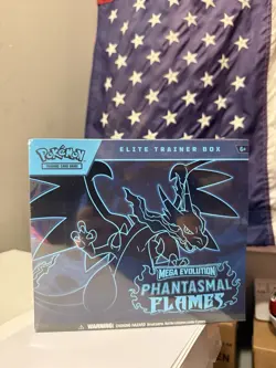 *NEW FACTORY SEALED Pokemon TCG - Phantasmal Flames ETB - Elite Trainer Box - Image 1