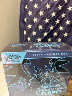 *NEW FACTORY SEALED Pokemon TCG - Phantasmal Flames ETB - Elite Trainer Box - Image 3