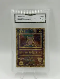 Ancient Mew Pokemon Movie 2000 Movie Promo Pokemon - GMA 10 - Gem Mint - Image 2