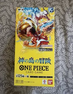 ONE PIECE ADVENTURE ON KAMI'S ISLAND OP-15 JAPANESE BOOSTER BOX - Image 1