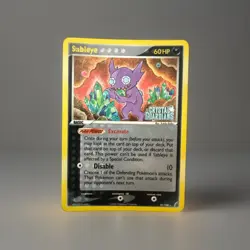 Pokemon TCG Sableye Crystal Guardians 10/100 Reverse Holo Card MP Condition - Image 1