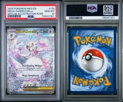 2025 POKEMON MEG EN-MEGA EVOLUTION #178 MEGA GARDEVOIR EX PSA 10 - Image 3