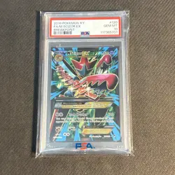 Pokemon M Scizor EX XY Breakpoint Full Art #120 PSA 10 Gem Mint - Image 3