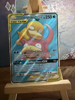Slowpoke & Psyduck GX (Full Art) 217/236 Sm-Unified Minds Holo - Image 1