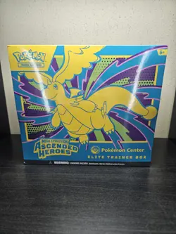 Pokemon Center Exclusive ETB: Ascended Heroes - Pokemon TCG - CORNER DAMAGE - Image 1