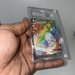TAG Gem Mint 10 Charizard Vmax Champions Path 074 Pokemon TCG - Image 3