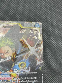 One Piece TCG Roronoa Zoro ST29-014 SR Alt Art English NM - Image 3