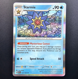 Starmie 121/165 SV Scarlet & Violet 151 English Rare Holo 2023 HP 90 - Image 1