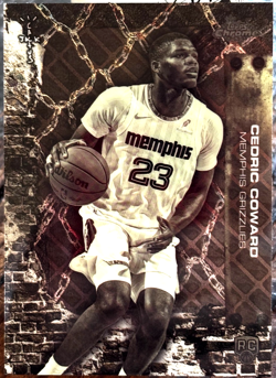 2025-26 Cedric Coward Topps Cactus Jack NBA Logofractor Rookie SP #71 - Image 1
