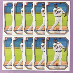 (10) 2026 Bowman Elian Pena Card Lot New York Mets Rookie Card RC #BP-91 - Image 1