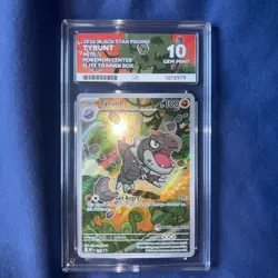 Pokemon Tcg - Tyrunt Promo Pokemon Center Stamp PO ETB Ace 10 - Image 1
