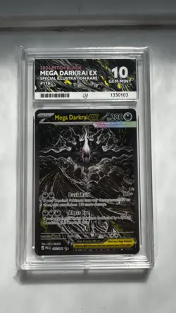 Pokemon TCG Pitch Black Mega Darkrai EX 116/084 SIR - Ace 10 - Image 2