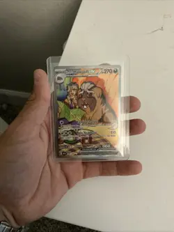 Pokemon TCG Arven's Mabosstiff EX #235/182 Sv10: Destined Rivals SAR Near Mint - Image 3