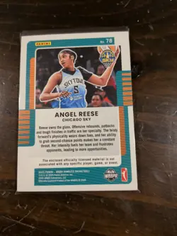 2025 Donruss WNBA Angel Reese 3-Colored Patch Gold SSP/10 - Image 2