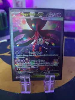 🚚 🌎 Mega Floette Ex 117/086 Chaos Rising English Pokemon TCG NM/MINT ⭐ - Image 1