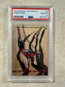1993 Marvel Masterpieces Spider-Man #5 PSA 10 - Image 1