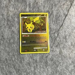 Pokemon Pikachu 94/123 Diamond and Pearl Burger King Stamped Reverse Holo - Image 1