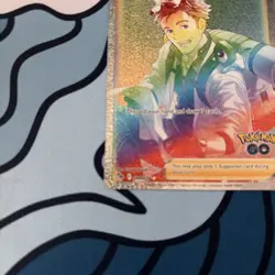 Pokemon TCG Professor's Research Full Art Trainer Card 084/078 Pokemon Go - Image 2