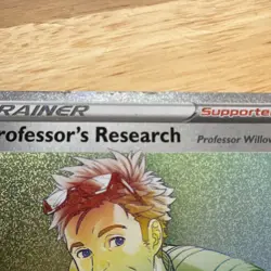 Pokemon TCG Professor's Research Full Art Trainer Card 084/078 Pokemon Go - Image 4