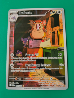 Pokemon TCG Raticate SIR 099/088 Perfect Order Holo Full Art NM Condition - Image 1