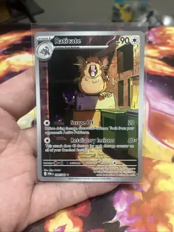 Pokemon TCG Cards Raticate 099/088 Perfect Order Illustration Rare Holo NM (2) - Image 1
