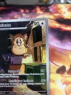 Pokemon TCG Cards Raticate 099/088 Perfect Order Illustration Rare Holo NM (2) - Image 4