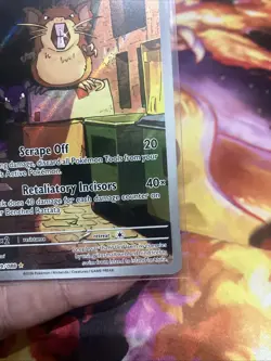 Pokemon TCG Cards Raticate 099/088 Perfect Order Illustration Rare Holo NM (2) - Image 5