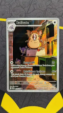 Raticate - 099/088 ME03: Perfect Order Illustration Rare Holo NM Pokemon TCG - Image 1