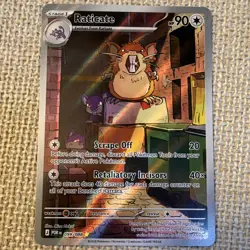 Nintendo Raticate 099/088 Secret Rare Holo English Pokemon TCG - Image 1