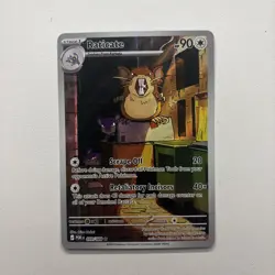 Pokemon TCG Perfect Order Raticate 099/088 IR Holo Pack Fresh Near Mint English - Image 1