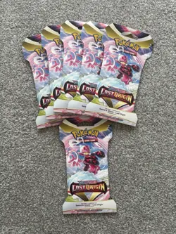 Pokemon TCG | Lost Origin Sleeved Booster Packs | Sealed X6 - Image 1