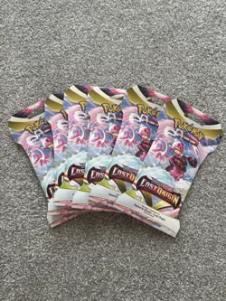 Pokemon TCG | Lost Origin Sleeved Booster Packs | Sealed X6 - Image 2